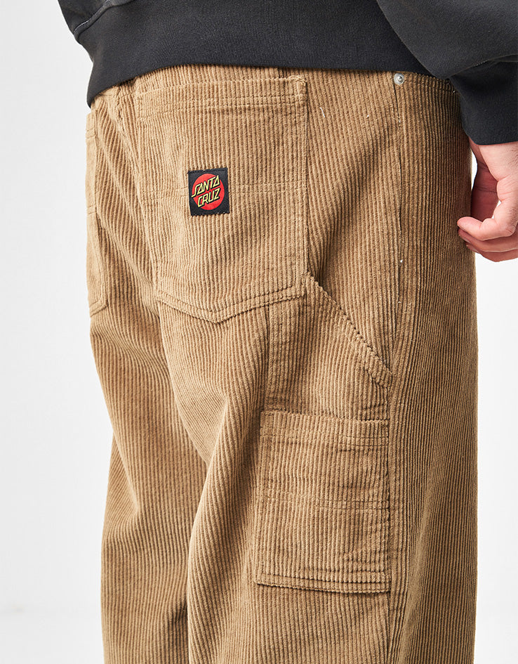 Santa Cruz Cord Carpenter Big Pants - Desert Cord