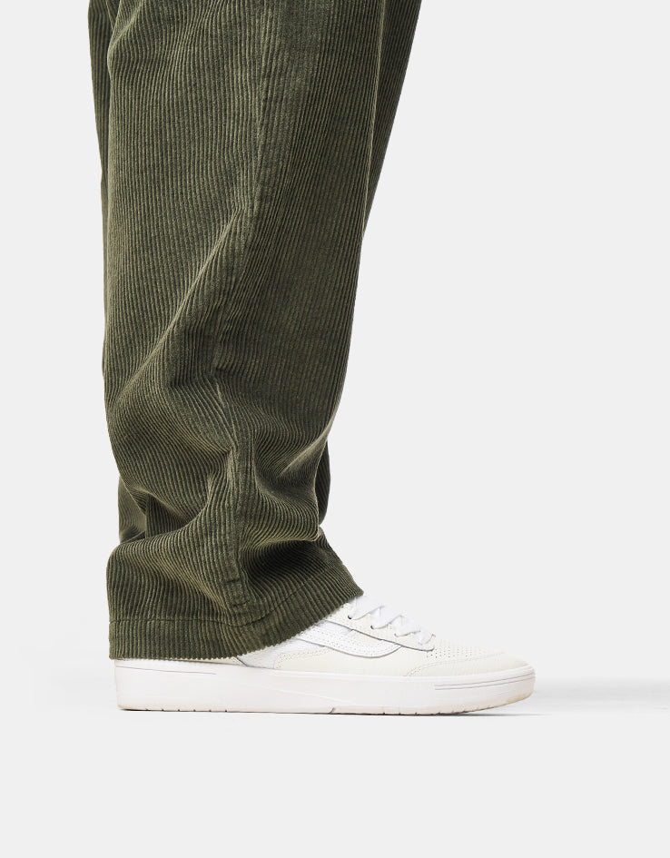 Santa Cruz Cord Carpenter Big Pants - Dark Moss Cord