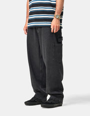 Santa Cruz Carpenter Big Pants - Black Wash