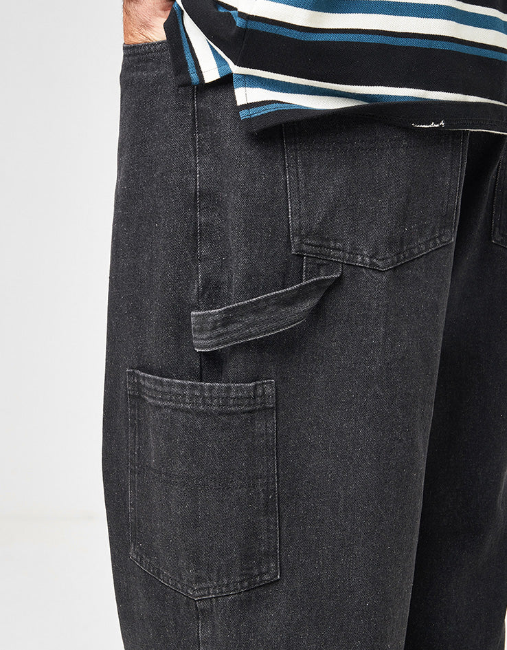 Santa Cruz Carpenter Big Pants - Black Wash
