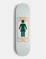 Girl Malto 93 Til Khaki to Shacky G089 Skateboard Deck - 8.25"