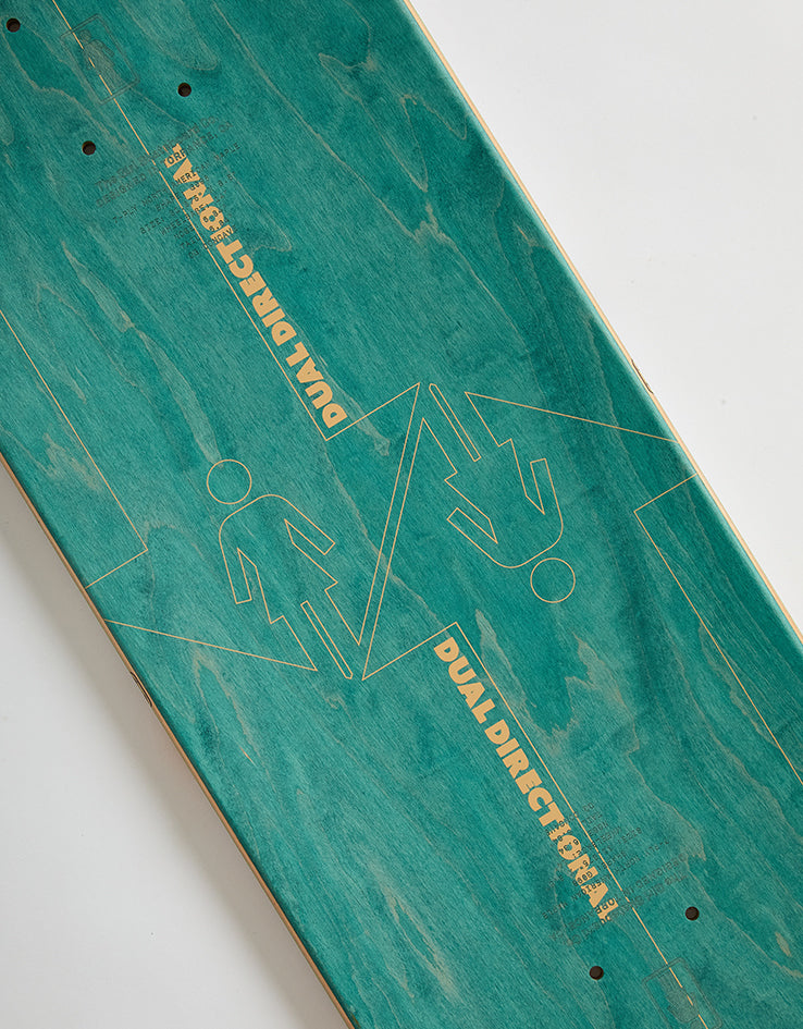Girl McCrank Khaki to Shacky OG 'DD TWIN TIP' G058 Skateboard Deck - 8.56"