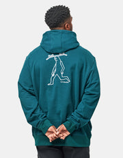 adidas x Gonz Head Pullover Hoodie - Aurora Ivy/Black