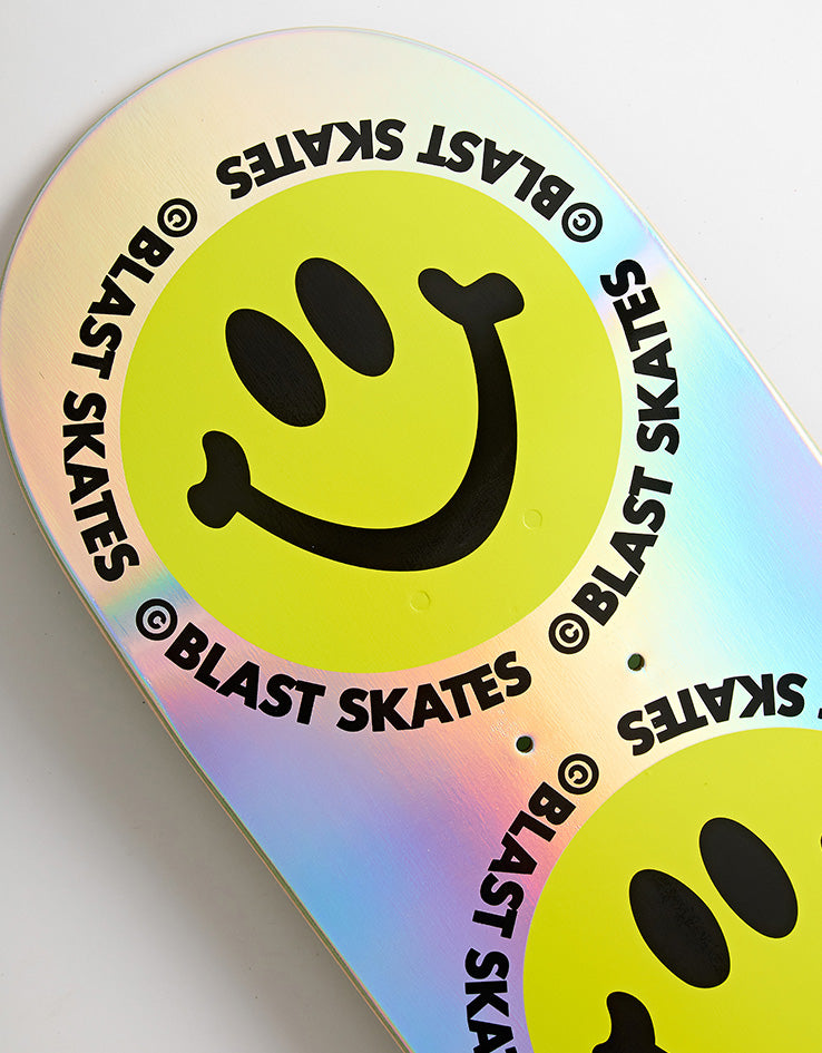 Blast Skates Holooraphic Smile Skateboard Deck - 8.25"