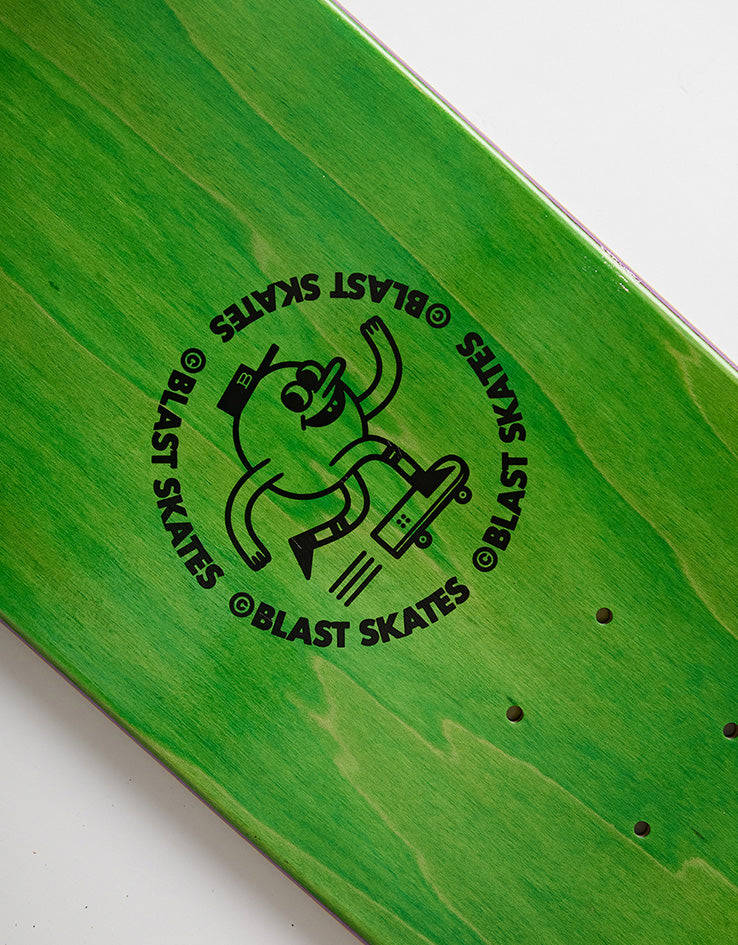 Blast Skates Holooraphic Smile Skateboard Deck - 8.25"