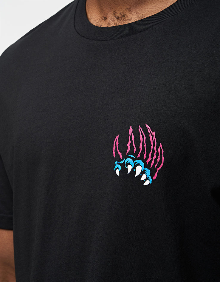 Route One Panther Organic T-Shirt - Black
