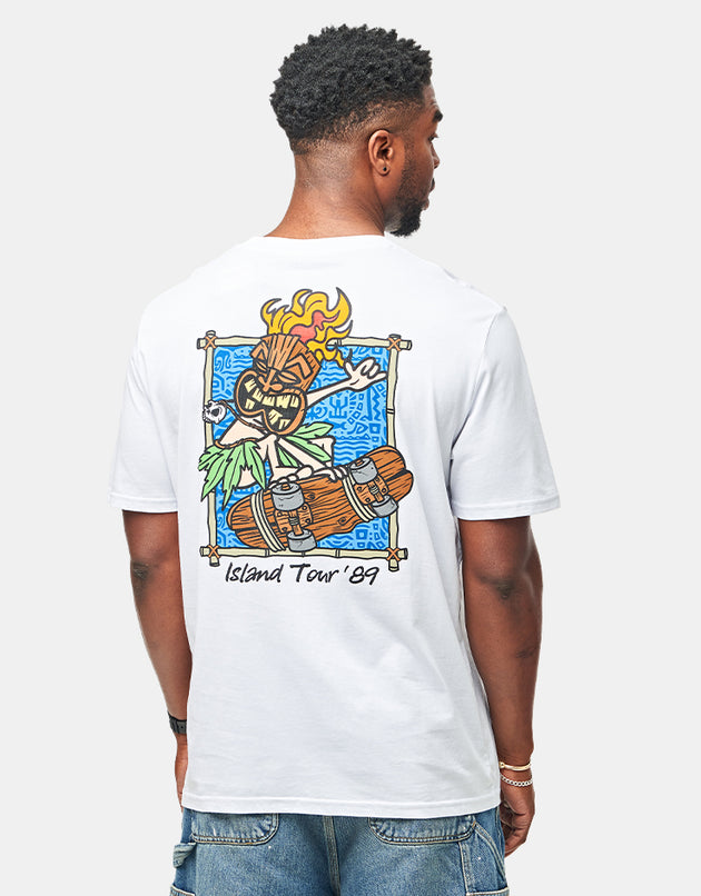 Route One Island Tour Organic T-Shirt - White