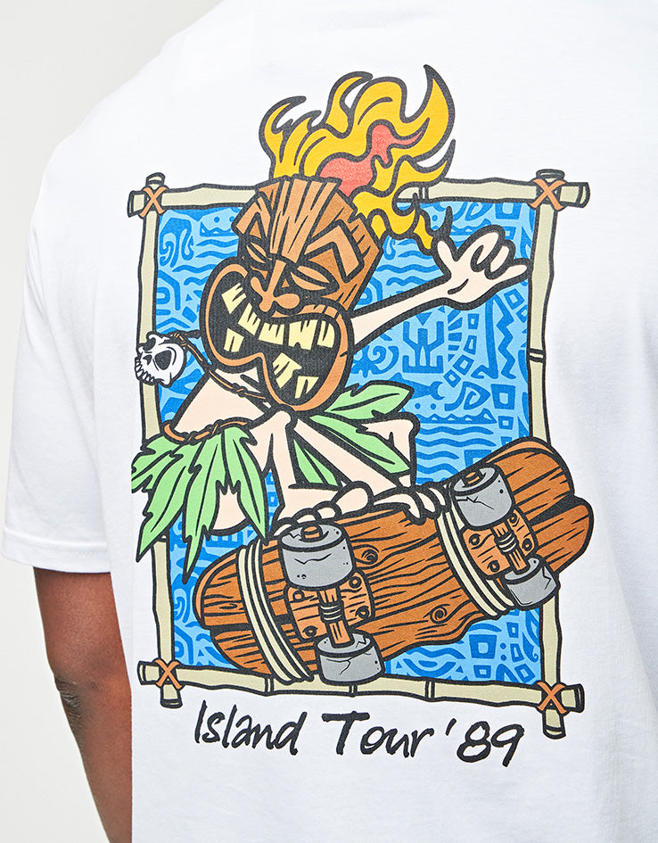 Route One Island Tour Organic T-Shirt - White