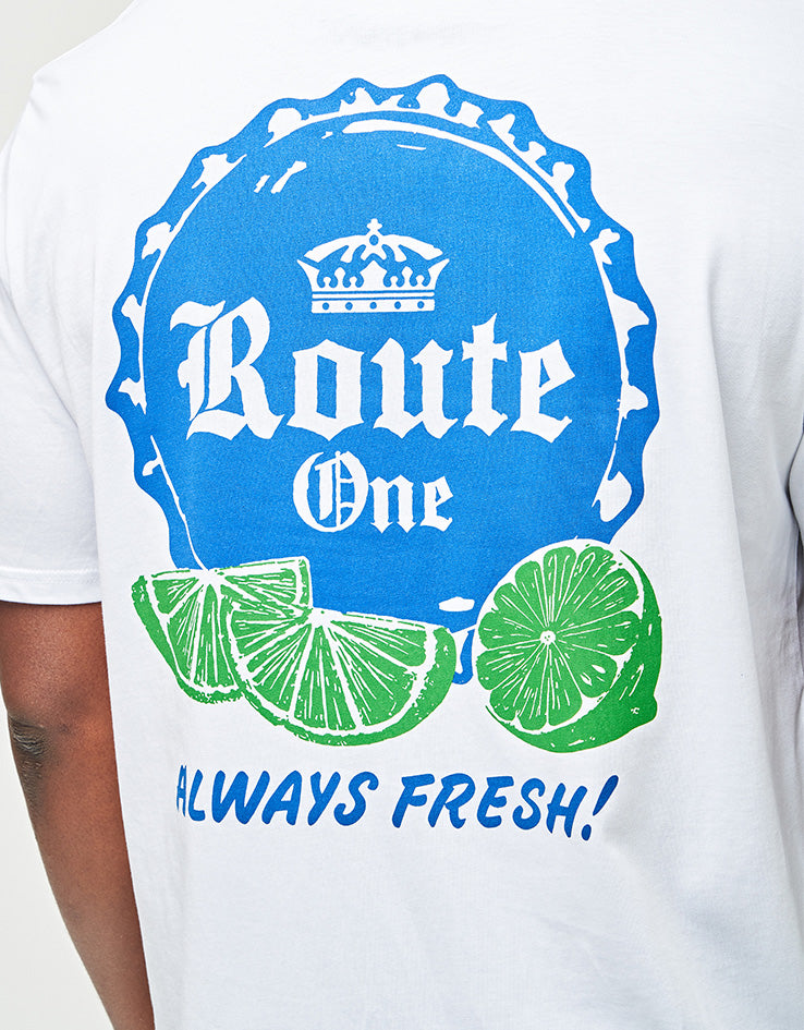Route One Always Fresh Organic T-Shirt - White