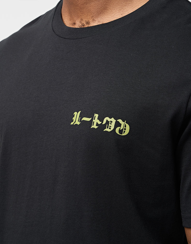 Route One Dragon Organic T-Shirt - Black