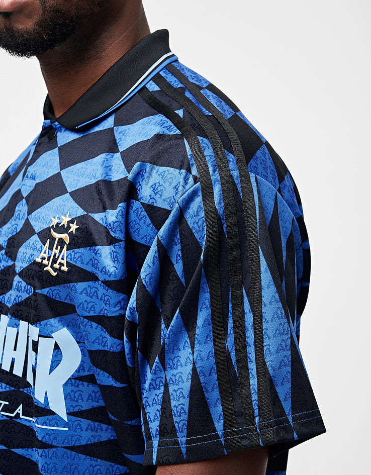 adidas x Thrasher x AFA S/S Jersey - Black/Blue
