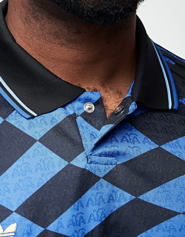 adidas x Thrasher x AFA S/S Jersey - Black/Blue
