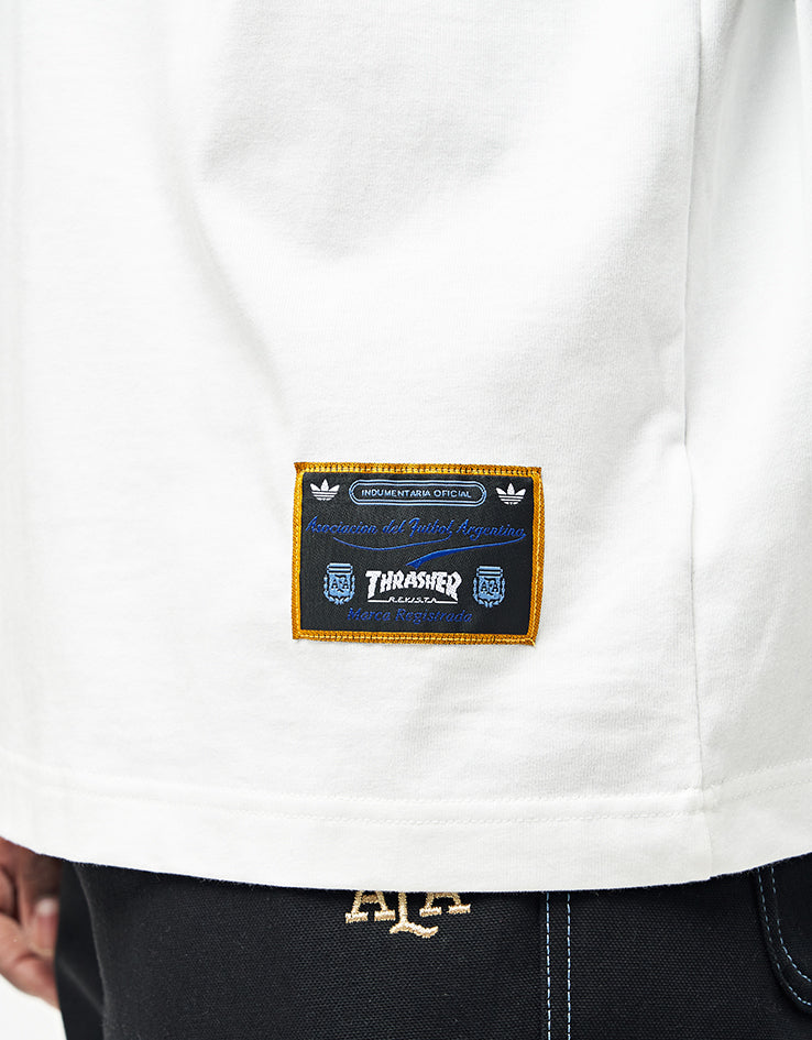 adidas x Thrasher x AFA Gonz Ringer T-Shirt - Core White