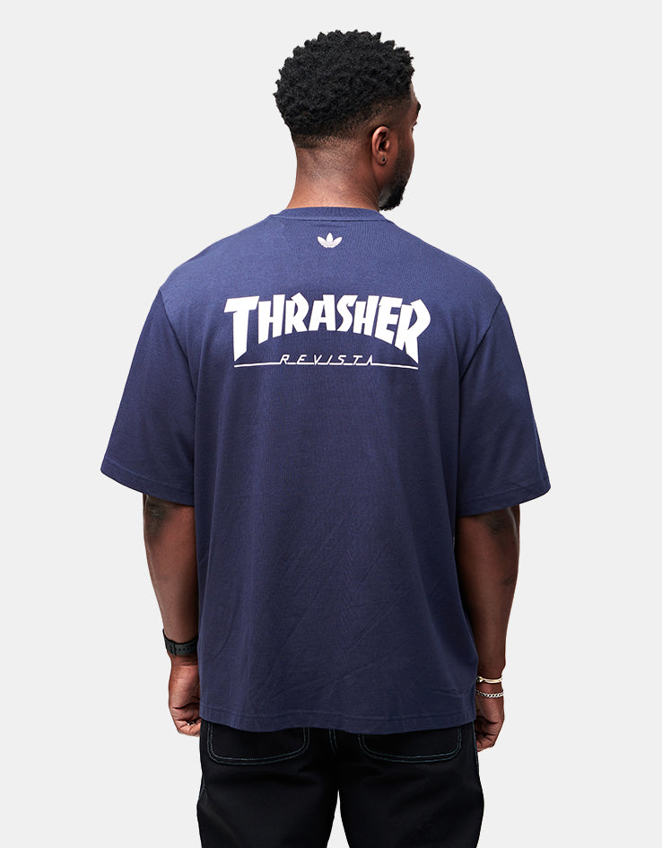 adidas x Thrasher x AFA Argentina T-Shirt II - Night Navy