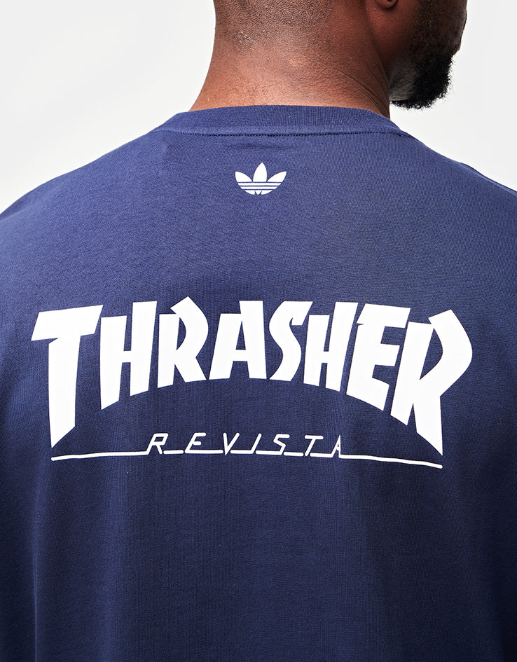 adidas x Thrasher x AFA Argentina T-Shirt II - Night Navy