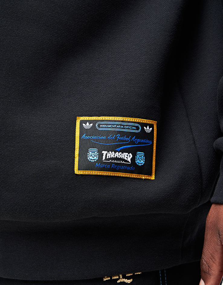 adidas x Thrasher x AFA Gonz Crewneck - Black