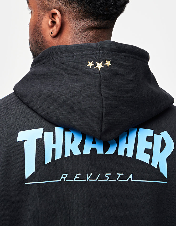 adidas x Thrasher x AFA Pullover Hoodie - Black