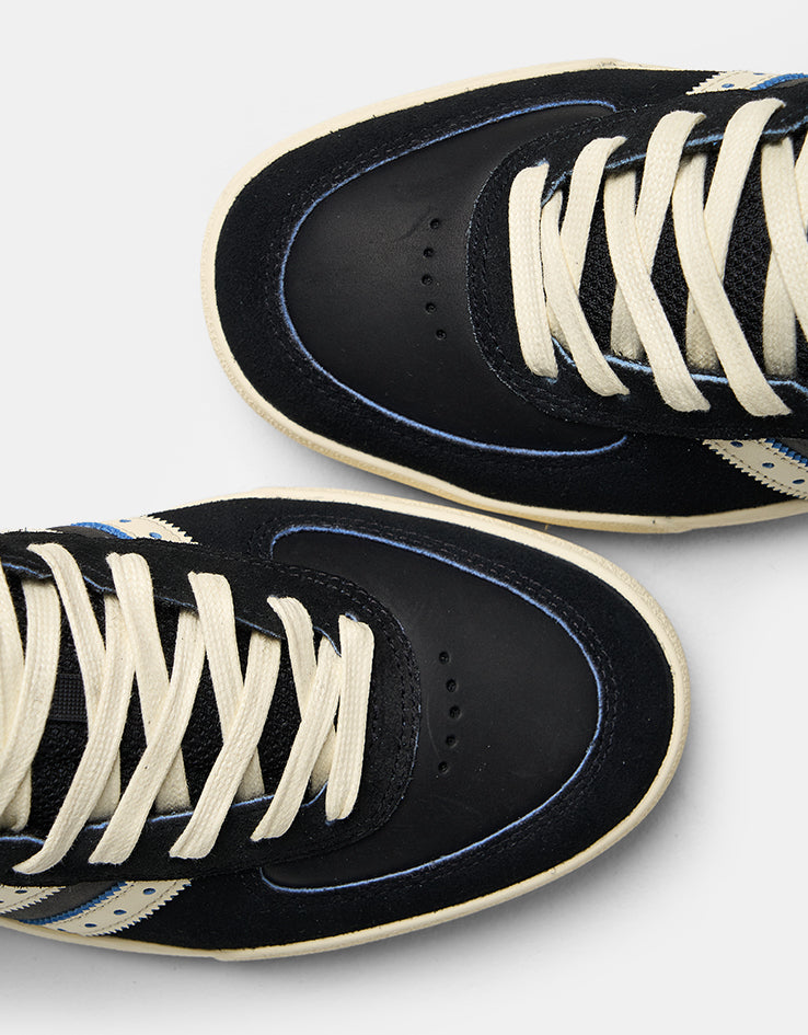 adidas x Thrasher x AFA Glenburn Skate Shoes - Core Black/Cream White/Gum
