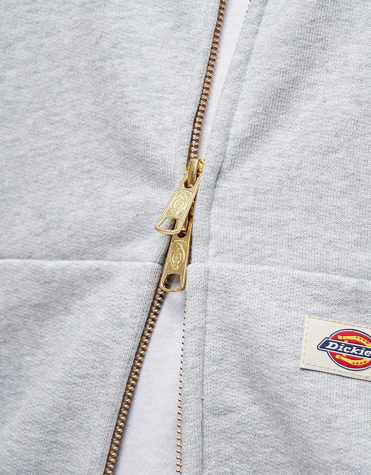 Dickies Fostoria Full Zip Hoodie - Light Gray