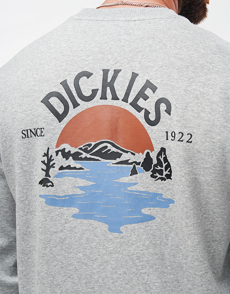 Dickies Beach Sweatshirt - Heather Grey