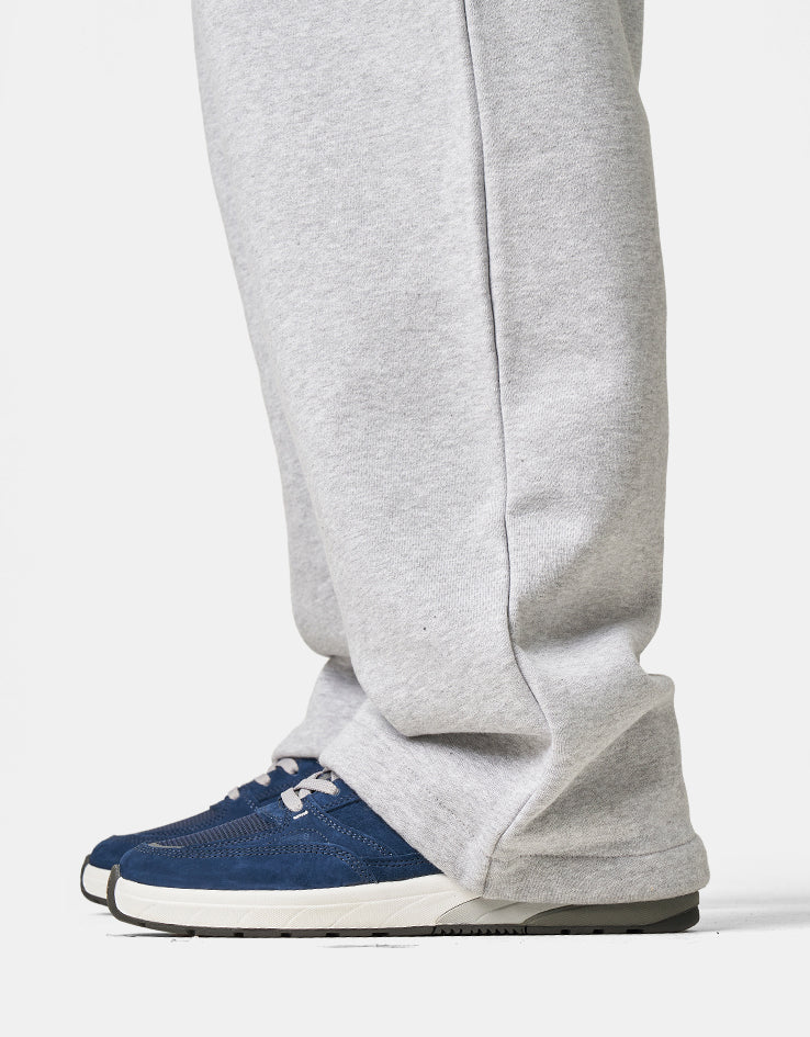 Route One Wide Leg Sweatpant - Heather Grey