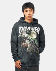 Thrasher Wolves Pullover Hoodie - Black