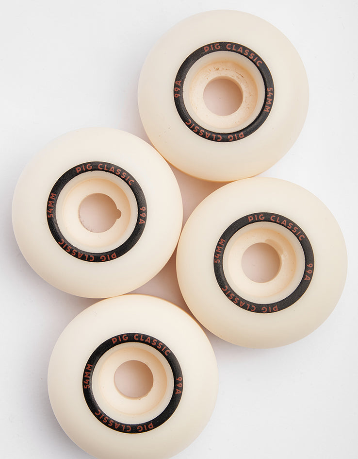 Pig Classic Orange 99a Skateboard Wheels - 54mm