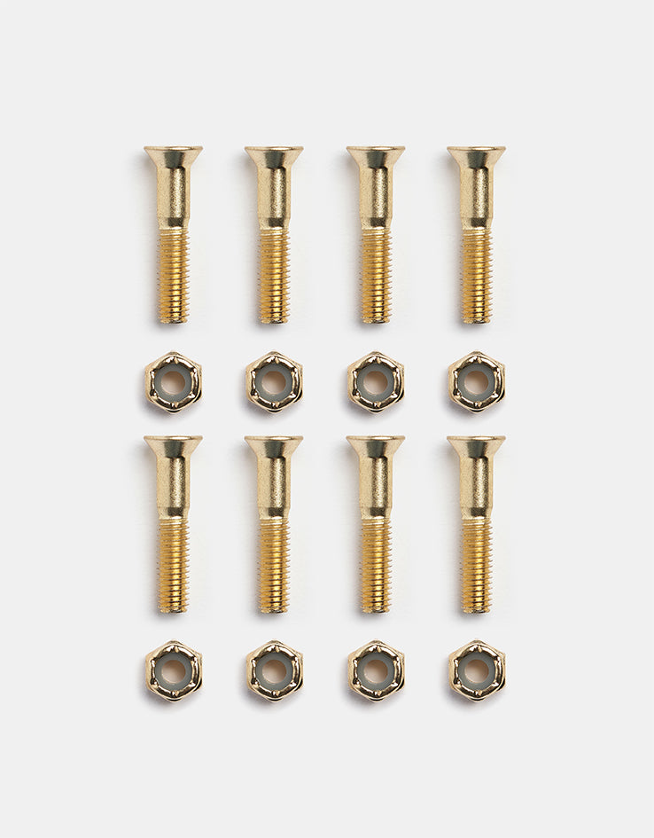 Pig Anodized Gold 1" Phillips Bolts