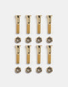 Pig Anodized Gold 1" Phillips Bolts