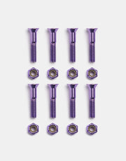 Pig Anodized Purple 1" Phillips Bolts