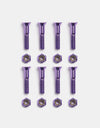 Pig Anodized Purple 1" Phillips Bolts