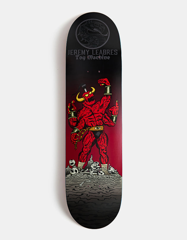 Toy Machine Leabres Death Fight Skateboard Deck - 8.25"