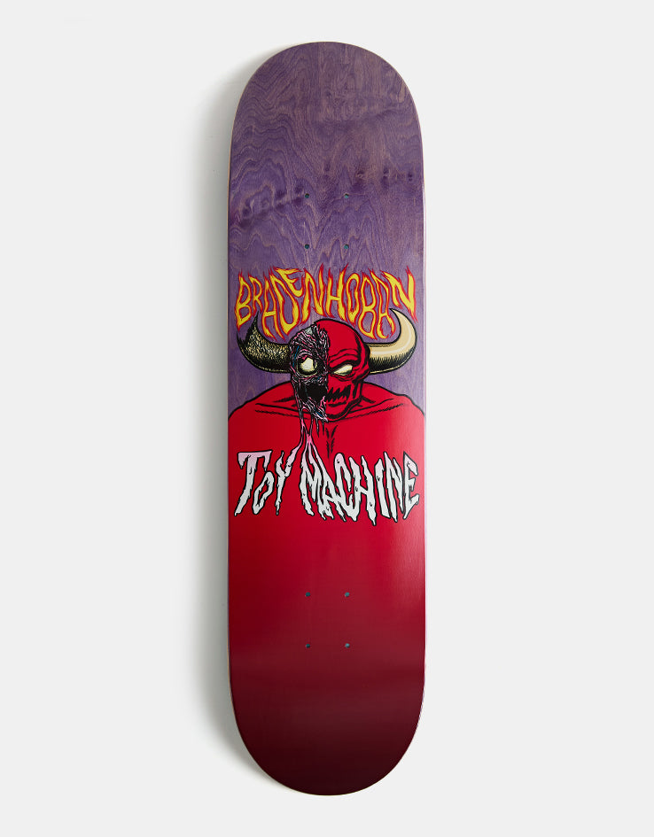 Toy Machine Hoban Face Melt Skateboard Deck - 8.25"