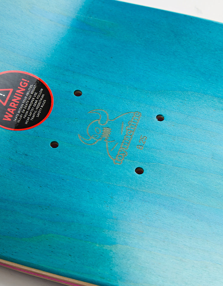 Toy Machine Hoban Face Melt Skateboard Deck - 8.25"