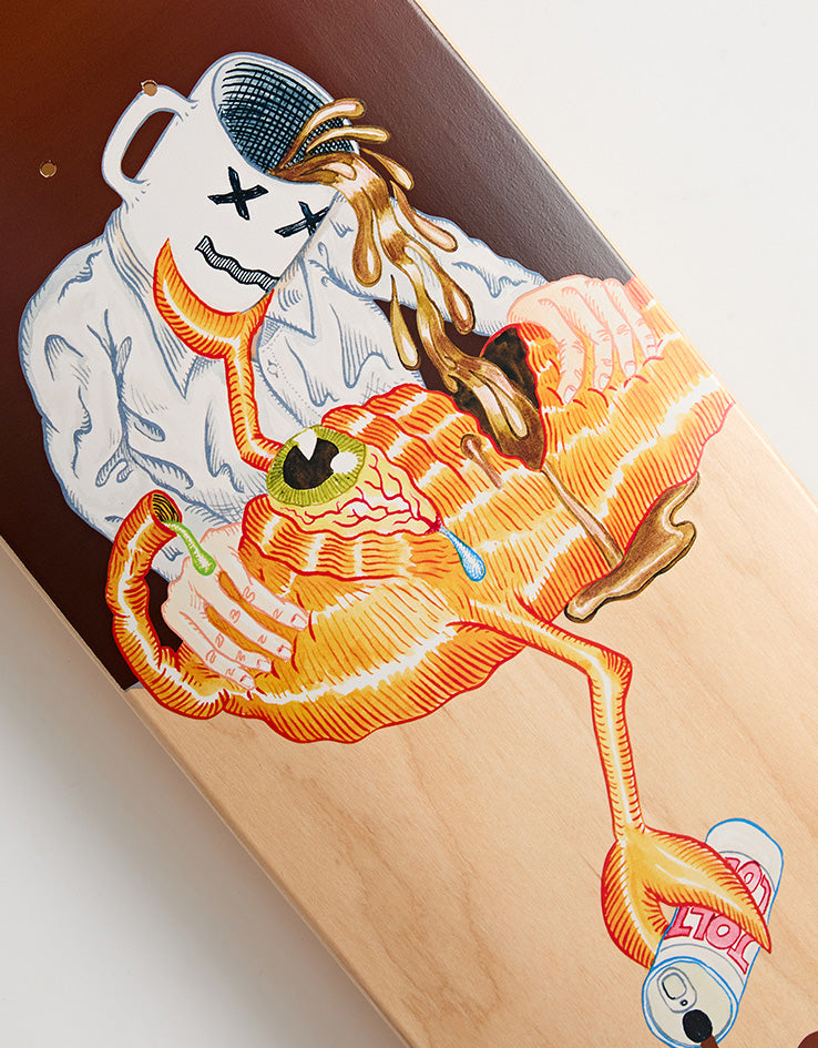 Toy Machine Willard Forced Coffee Skateboard Deck - 8.5"