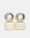 Bones Skull Double Wides V8 97A Skateboard Wheels