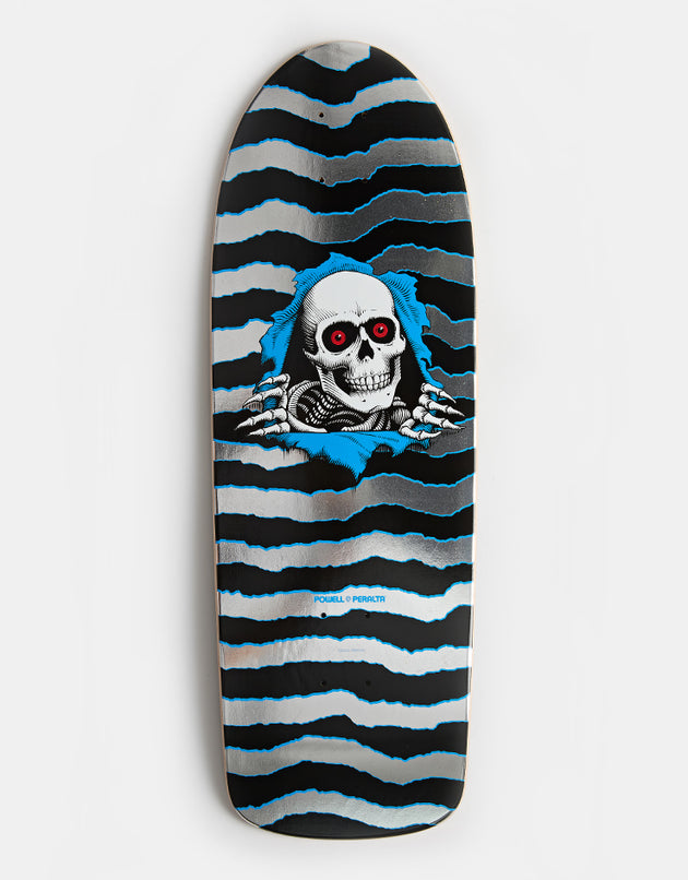 Powell Peralta Ripper O.G.Silver Foil Skateboard Deck - 10"