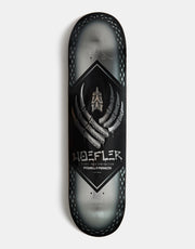 Powell Peralta Hoefler Chains FLIGHT Silver Foil Skateboard Deck - 8"
