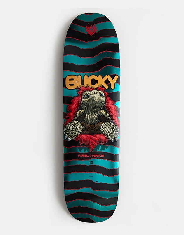 Powell Peralta Lasek FLIGHT Turquoise Foil Skateboard Deck - 8.62"