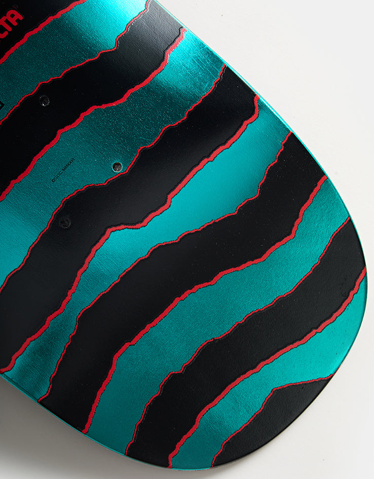 Powell Peralta Lasek FLIGHT Turquoise Foil Skateboard Deck - 8.62"