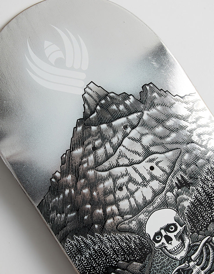 Powell Peralta JM Duran Sidewinder FLIGHT Silver Foil Skateboard Deck - 8.88"