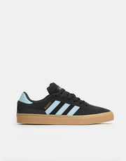 adidas Busenitz Vulc II Skate Shoes - Core Black/Clear Sky/Gum