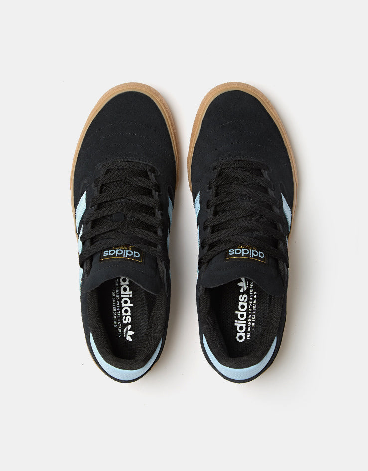 adidas Busenitz Vulc II Skate Shoes - Core Black/Clear Sky/Gum
