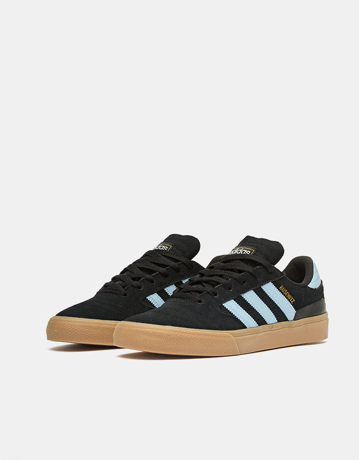 adidas Busenitz Vulc II Skate Shoes - Core Black/Clear Sky/Gum
