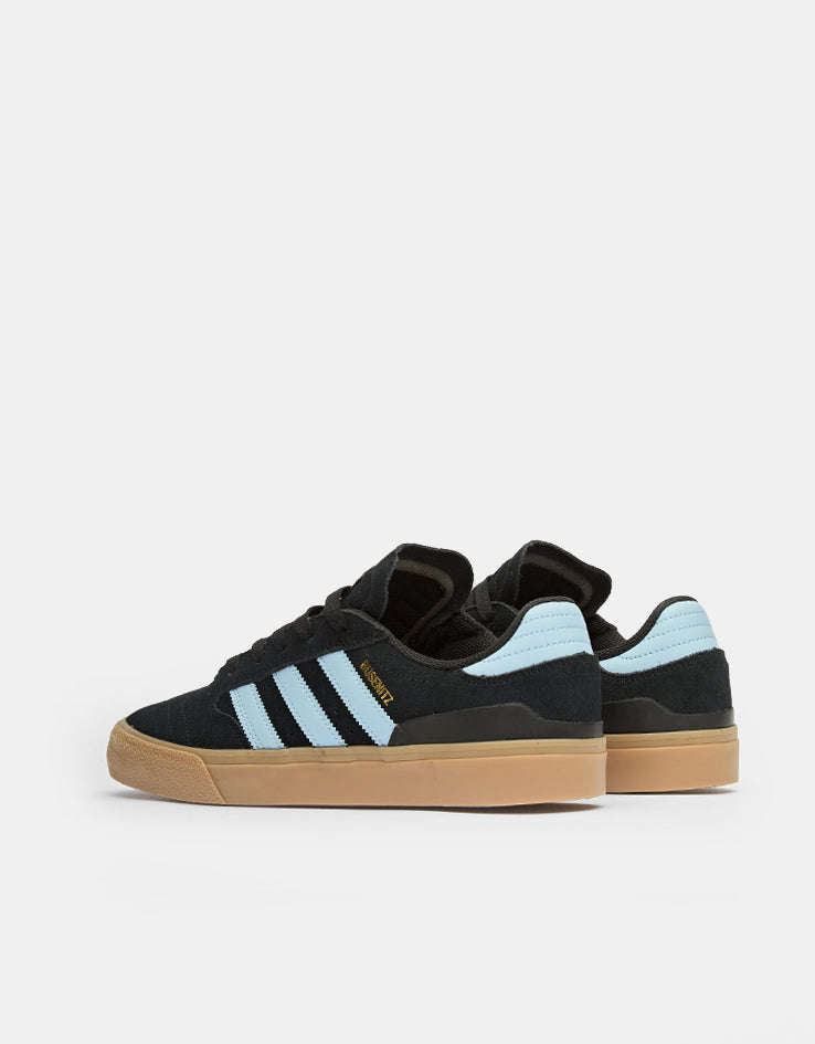 adidas Busenitz Vulc II Skate Shoes - Core Black/Clear Sky/Gum