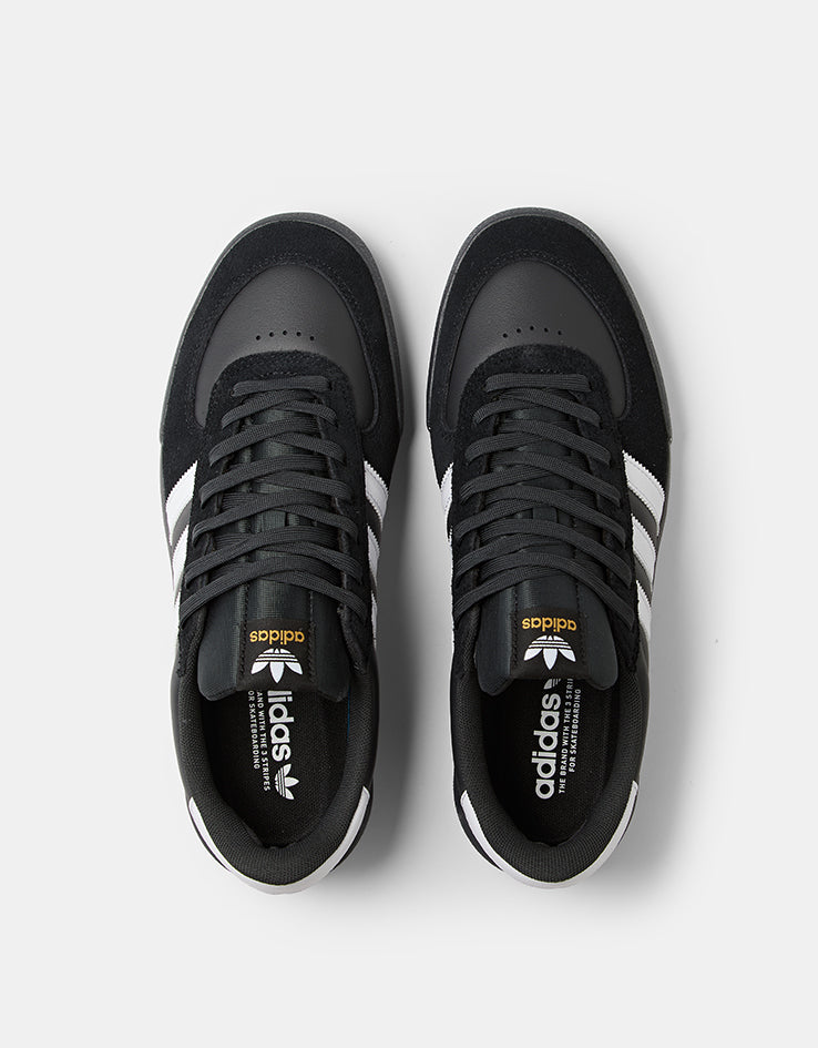adidas Glenburn Skate Shoes - Core Black/White/Carbon
