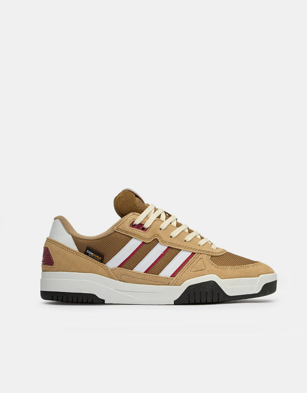 adidas Tekkira Cup Skate Shoes - Cardboard/White/Team Victory Red