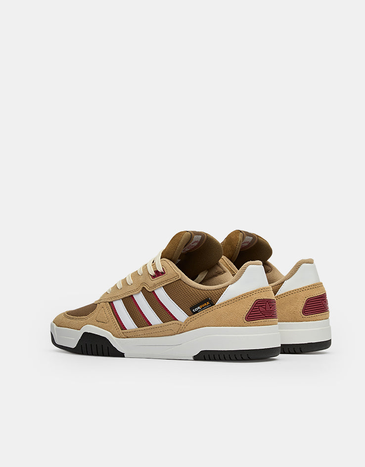 adidas Tekkira Cup Skate Shoes - Cardboard/White/Team Victory Red