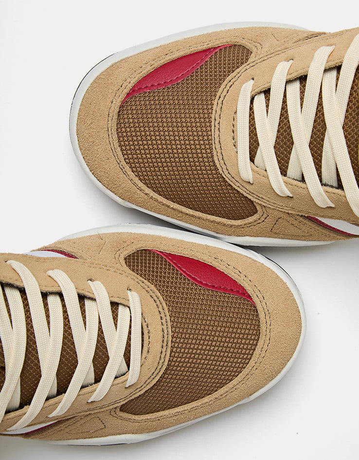 adidas Tekkira Cup Skate Shoes - Cardboard/White/Team Victory Red