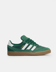 adidas Tyshawn II Skate Shoes - Collegiate Green/White/Gum